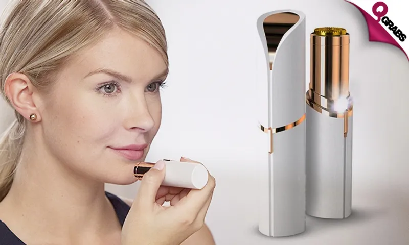 Portable Painless Facial Hair Remover!